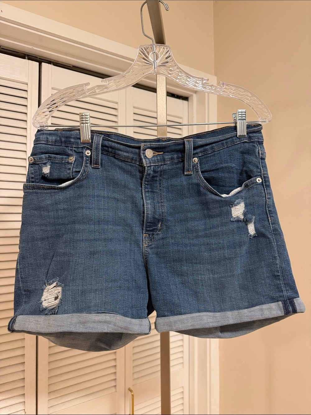 Levi’s Denim Women’s Shorts - Blue